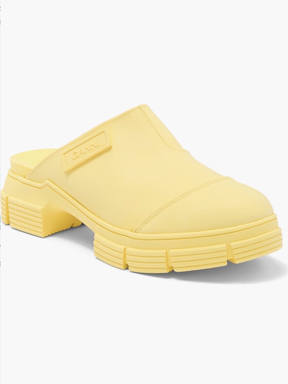 Ganni Recycled Rubber Clog